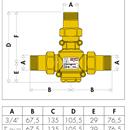 280 VALV. ANTICONDENSA DN32x1.1/4"M