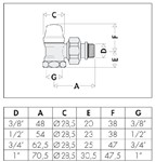 DETENTORE SQUADR.FERRO 3/4" CR