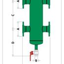 SEPARATORE IDRAULICO DN150 C/ISOLAM.