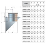 SUPPORTO MURALE D.160 C/ELEMENTO SUPPORTO MURALE D.160 C/ELEMENTO