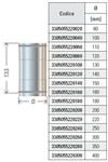MANICOTTO FF D.350-350 INOX MANICOTTO FF D.350-350 INOX