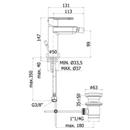MISCELATORE BIDET S/A 1'1/4 CANDY