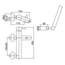 MISCELATORE VASCA C/DUPLEX LIGHT