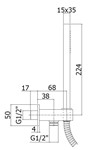 DUPLEX QUADRO P/ACQUA, FLEX PVC. DOC