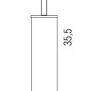 PORTASCOPINO BASIC APPOGGIO CROMO