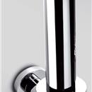 PORTAROTOLO VERTICALE CROMO BASIC