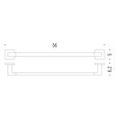 PORTASALVIETTE CM.56 CROMO BASIC Q