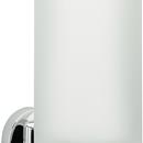 PORTA BICCHIERE CROMO/VETRO ACID.