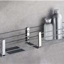 PORTA OGGETTI CM.44 CROMO C/RIPIANO