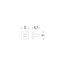 PORTABITO CROMO SERIE BASIC Q