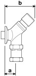 FLUSSOMETR.ESTERNO 3/4" R731