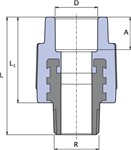 GIUN FIL./MAS PP GRN 1'1/4X40 GIUN FIL./MAS PP GRN 1'1/4X40