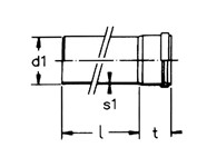 TUBO 1 BICCH. HTEM 40/0,50 TUBO 1 BICCH. HTEM 40/0,50