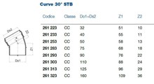 CURVA 30 G. STB D.50 SITECH CURVA 30 G. STB D.50 SITECH